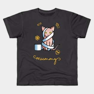 Mummy Cat Kids T-Shirt